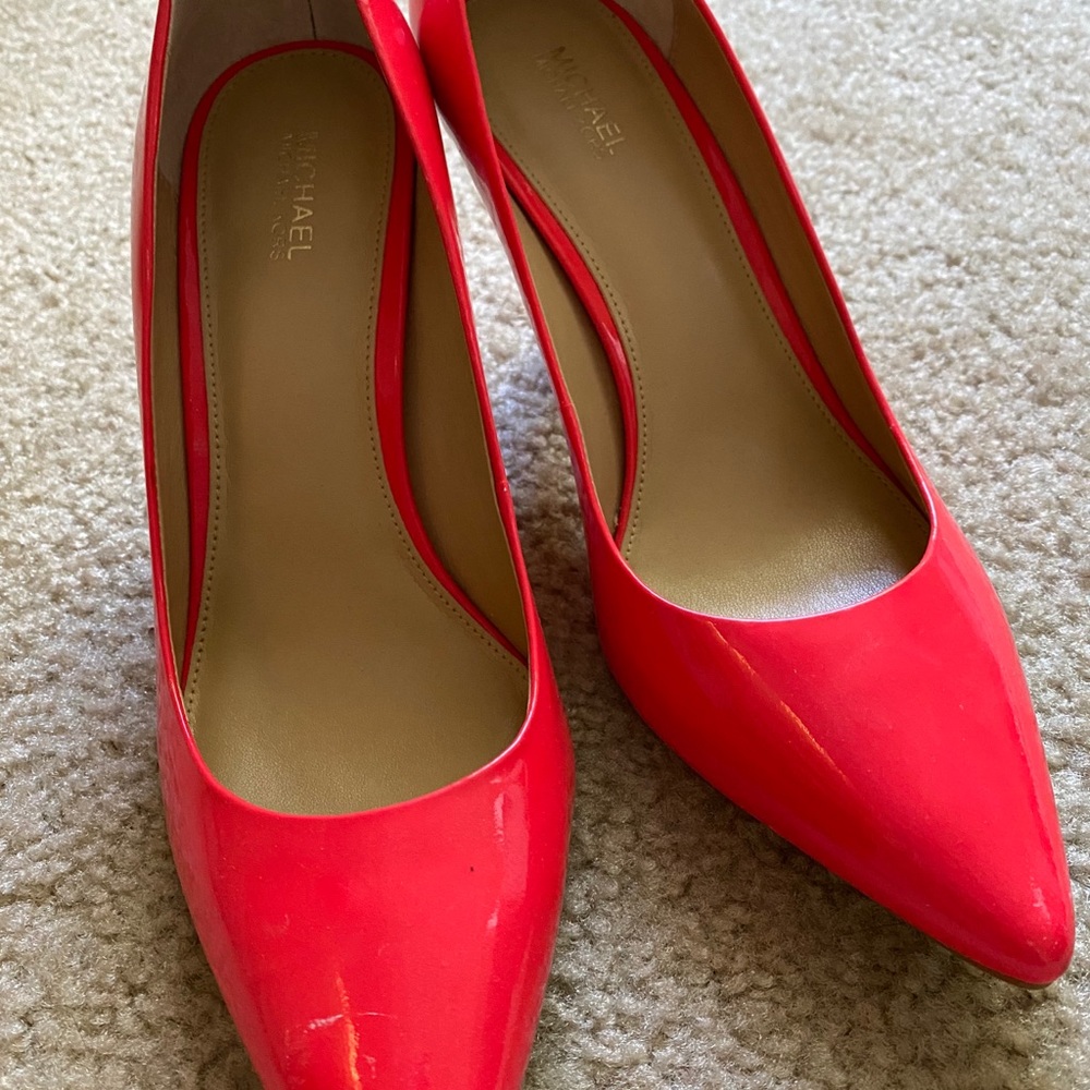 Mid Micheal Kors heels - size 8